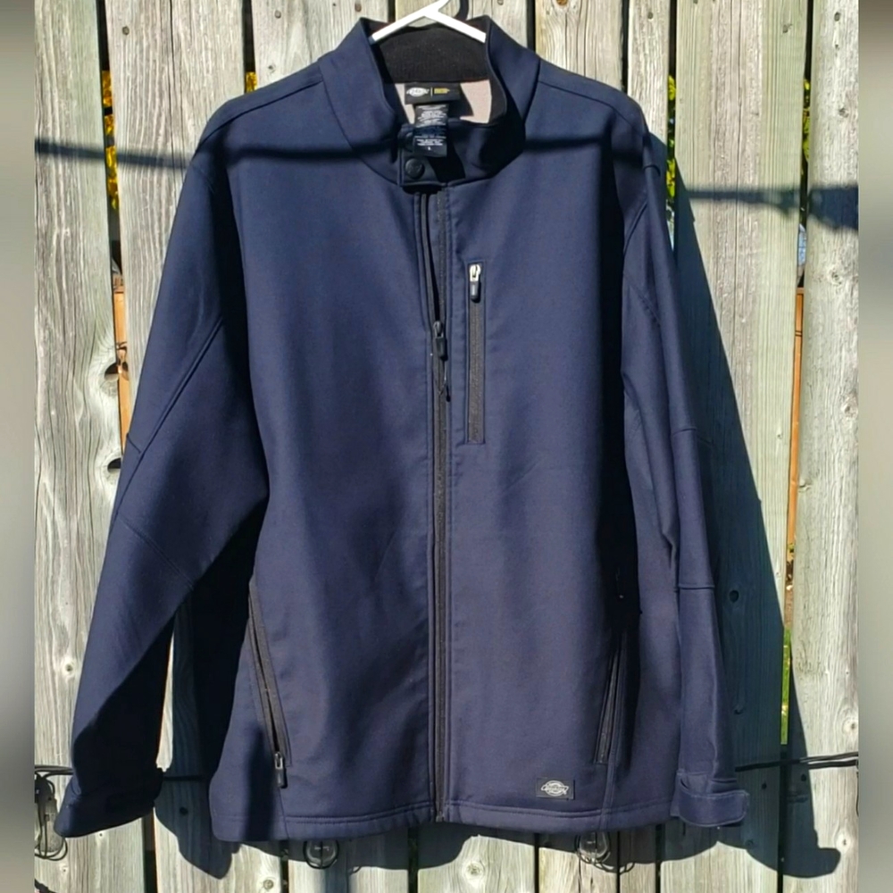 Dickies Jacket, Dark Blue, Size Large.